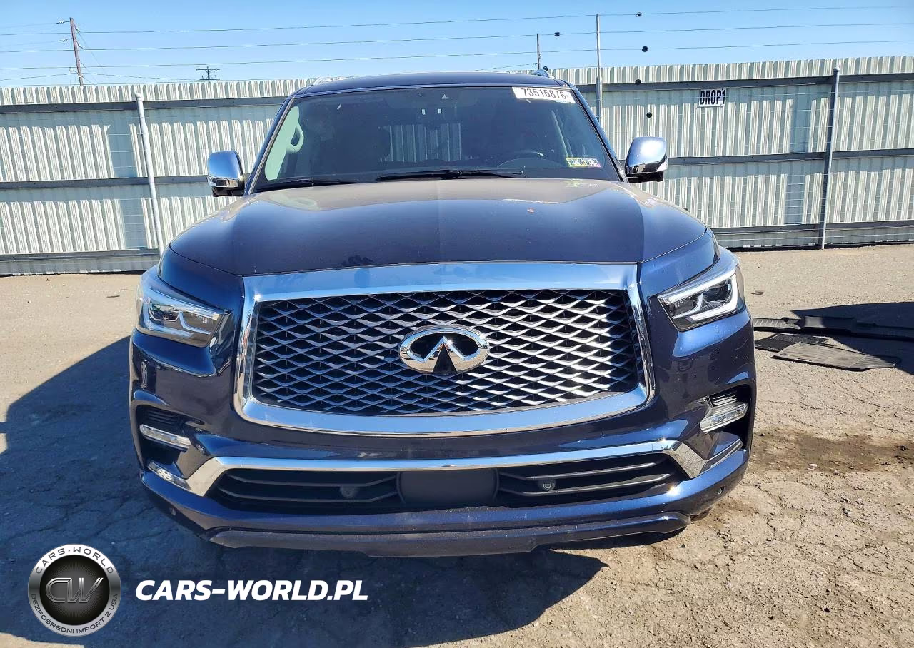2020 Infiniti Qx80 Luxe VIN:JN8AZ2NEXL9251302 - 5
