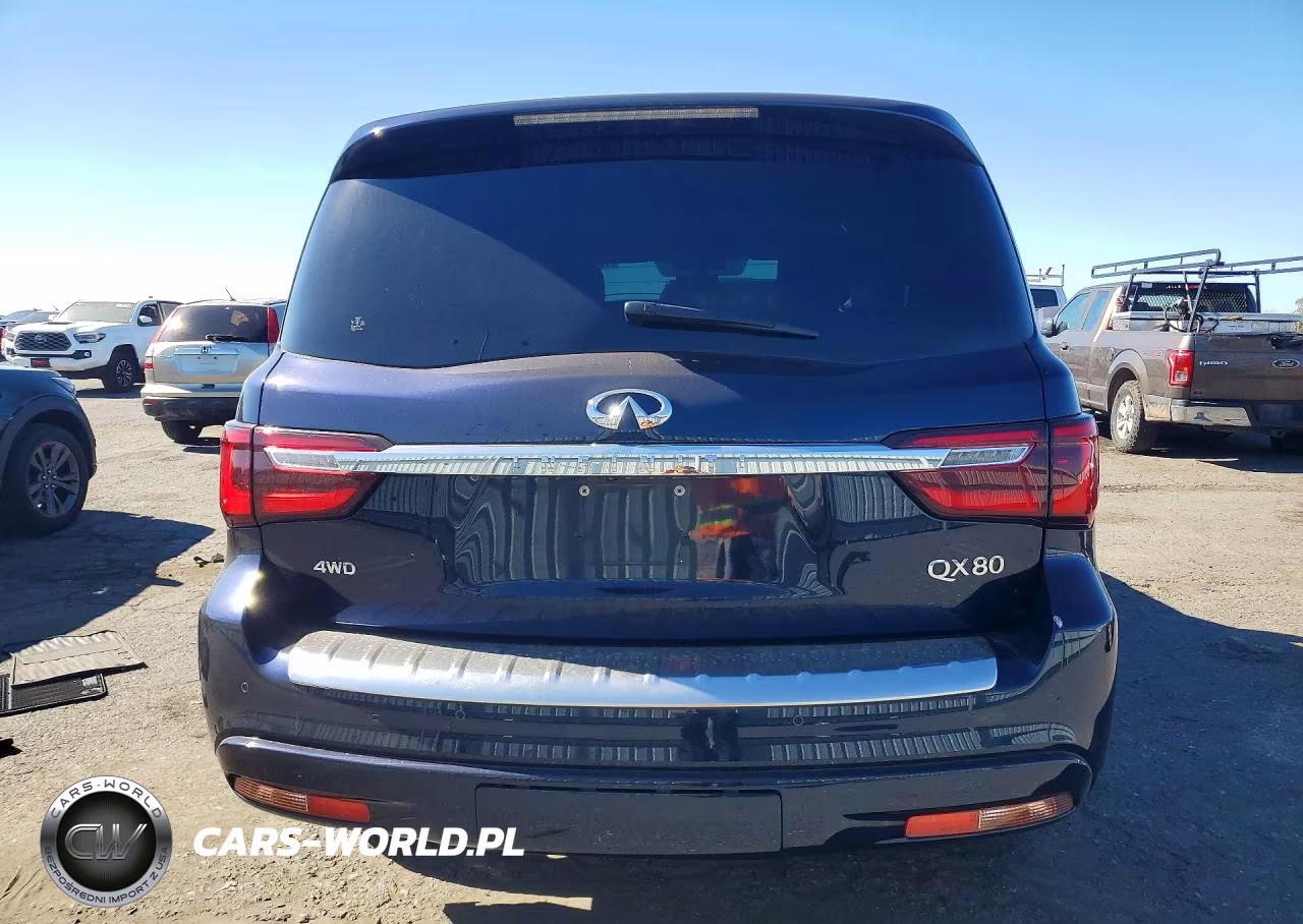 2020 Infiniti Qx80 Luxe VIN:JN8AZ2NEXL9251302 - 6