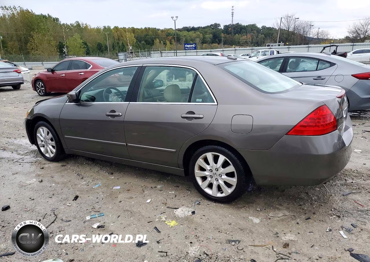2007 Honda Accord Ex VIN:1HGCM66597A025492 - 2