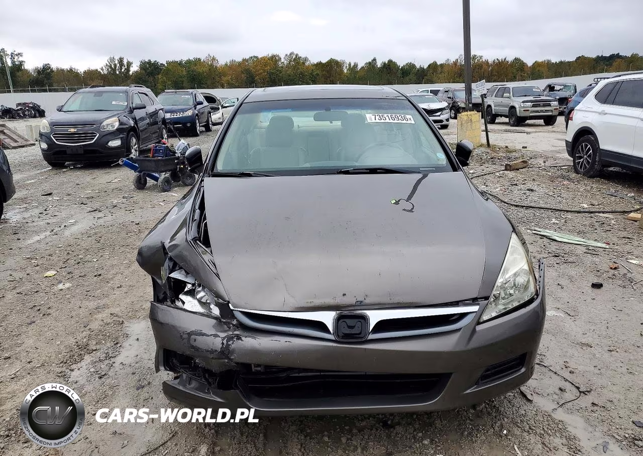 2007 Honda Accord Ex VIN:1HGCM66597A025492 - 5