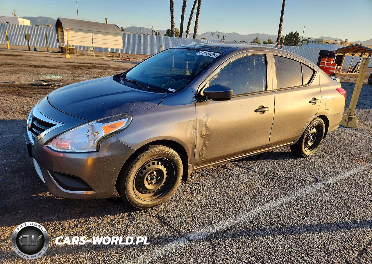 2017 Nissan Versa 1.6 S Plus VIN:3N1CN7AP0HL832636 - 1