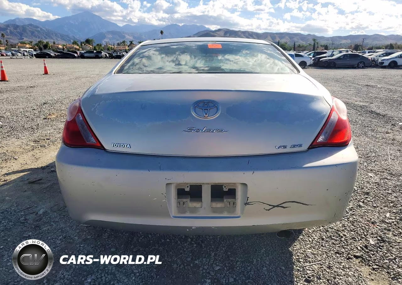 2006 Toyota Camry Solara Se V6 VIN:4T1CA38P36U099147 - 6