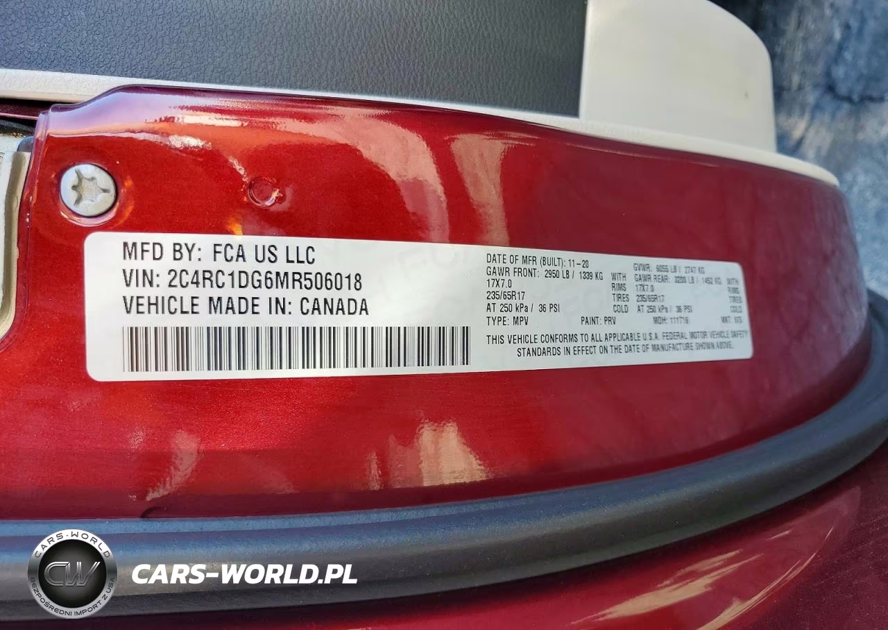 2021 Chrysler Voyager Lxi VIN:2C4RC1DG6MR506018 - 13