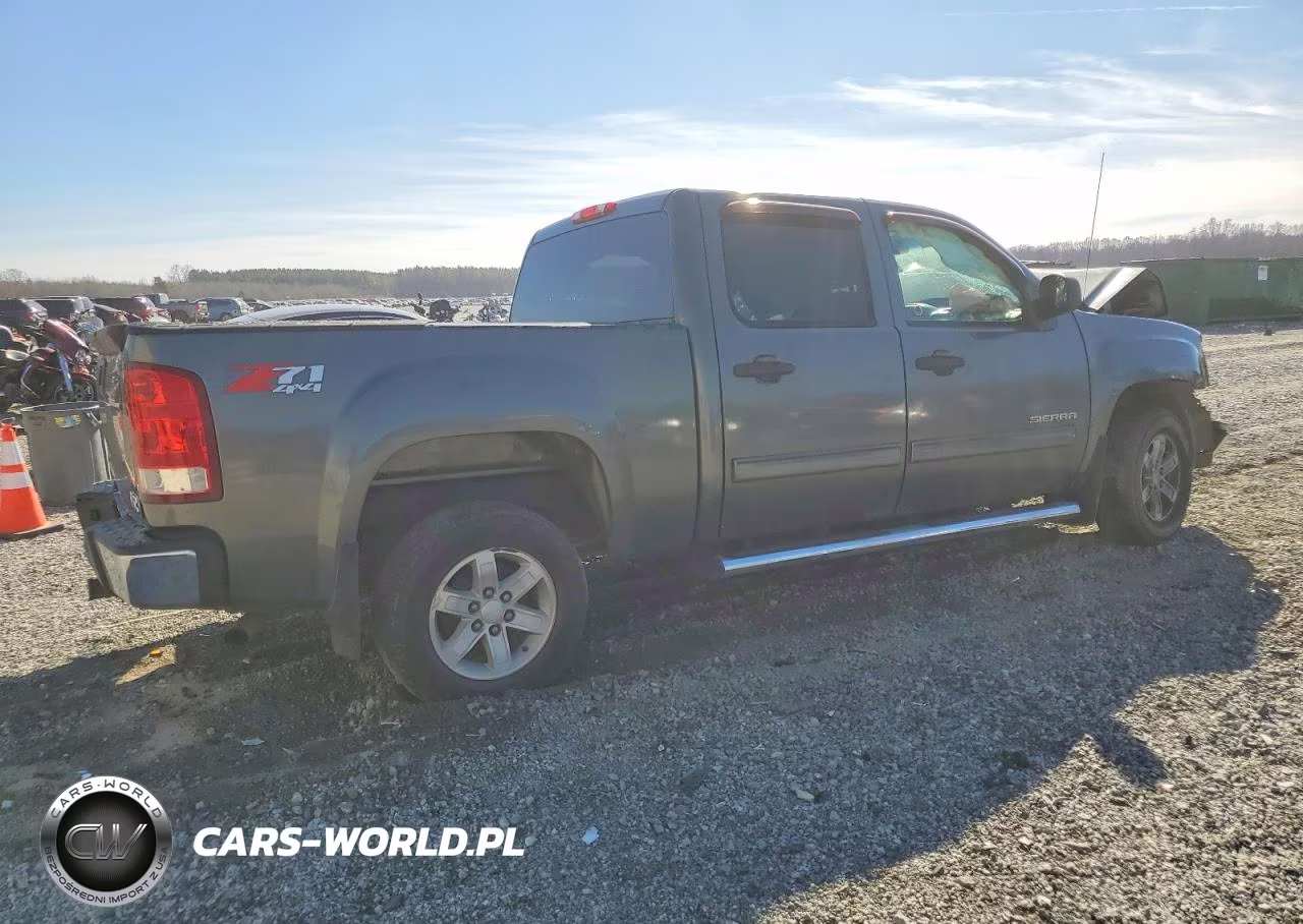 2011 GMC Sierra K1500 Sle VIN:3GTP2VE35BG173472 - 3