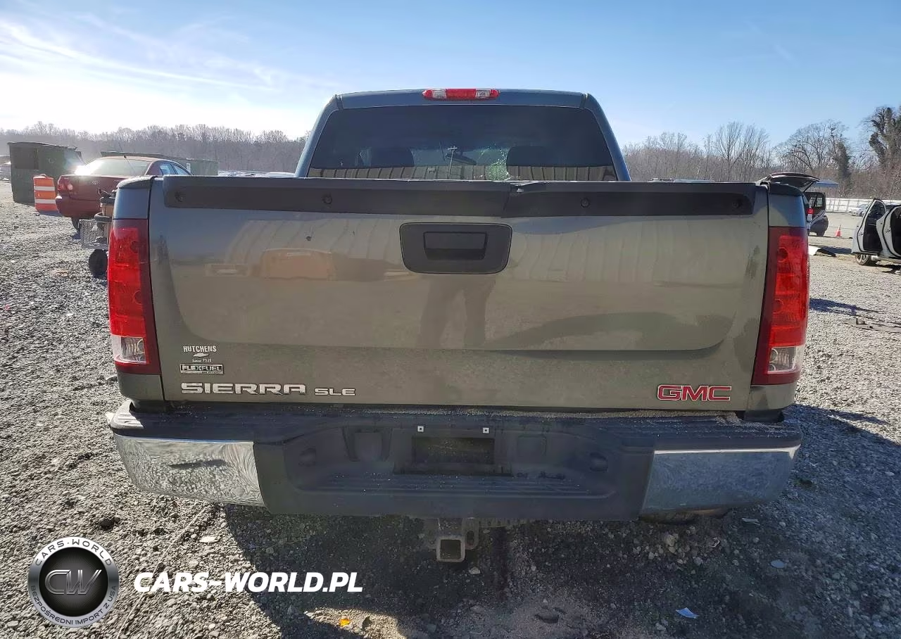 2011 GMC Sierra K1500 Sle VIN:3GTP2VE35BG173472 - 6