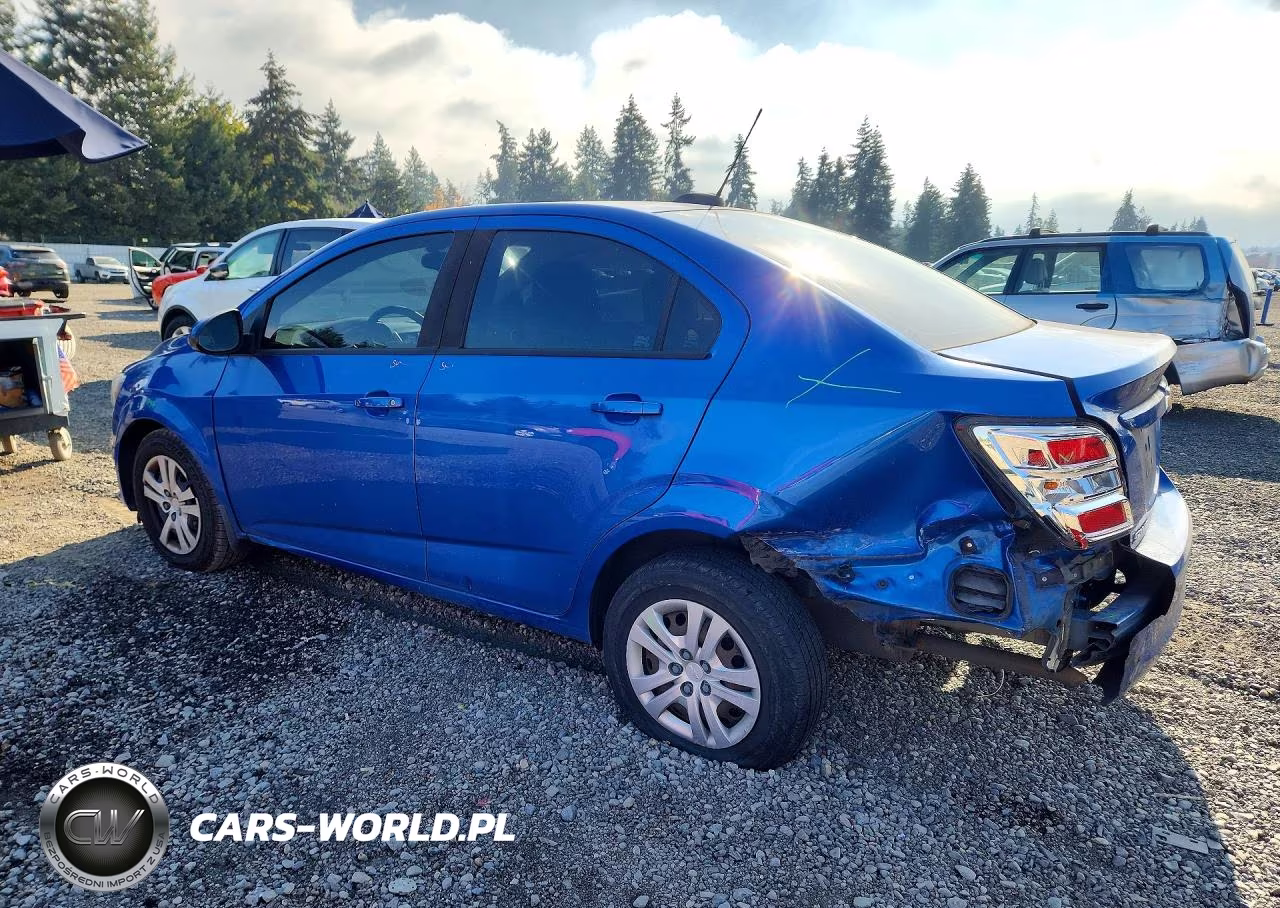 2017 Chevrolet Sonic Ls VIN:1G1JB5SG8H4126478 - 2