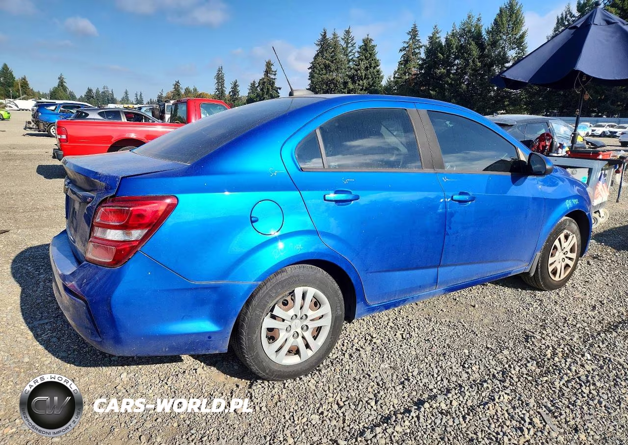 2017 Chevrolet Sonic Ls VIN:1G1JB5SG8H4126478 - 3