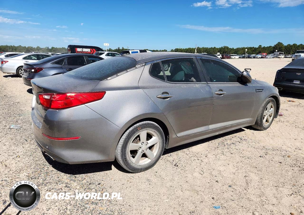 2015 Kia Optima Lx VIN:5XXGM4A75FG403839 - 3