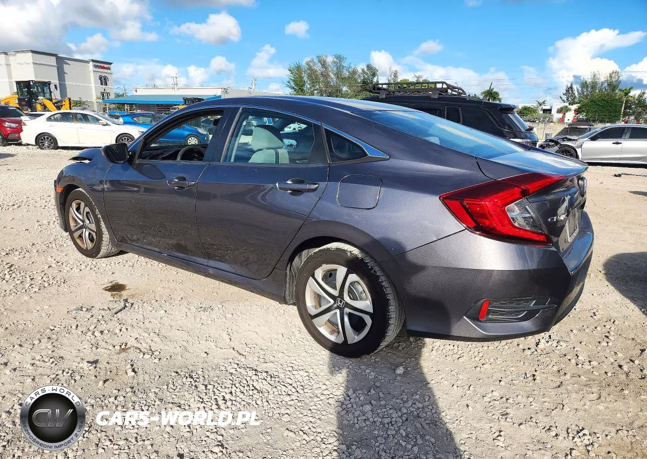 2018 Honda Civic Lx VIN:19XFC2F53JE044096 - 2