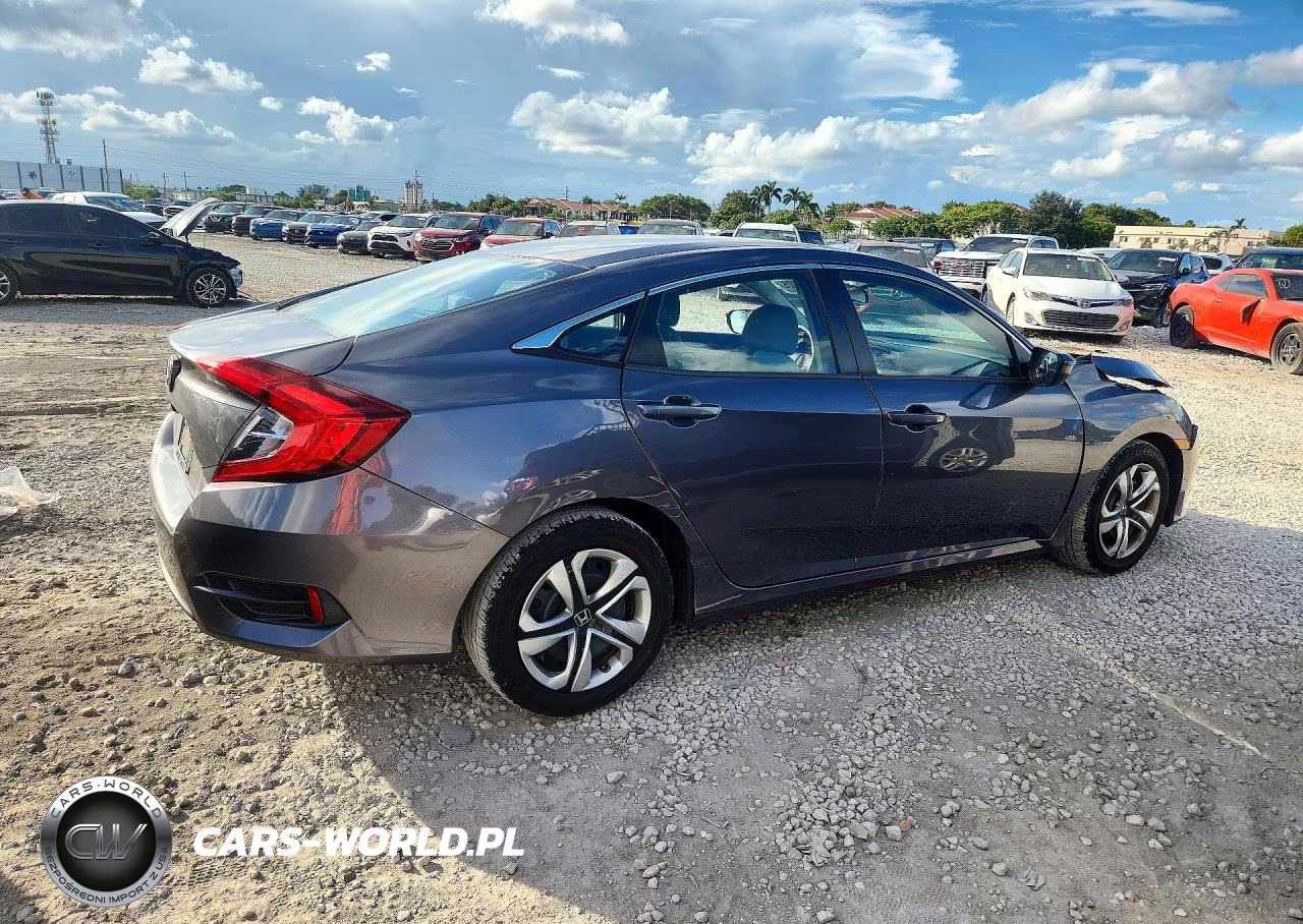2018 Honda Civic Lx VIN:19XFC2F53JE044096 - 3