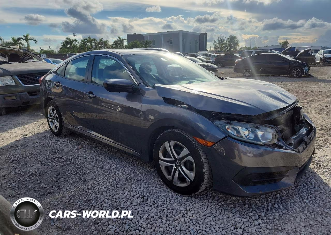 2018 Honda Civic Lx VIN:19XFC2F53JE044096 - 4