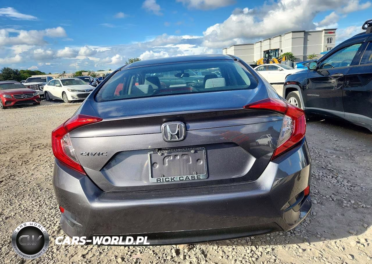 2018 Honda Civic Lx VIN:19XFC2F53JE044096 - 6