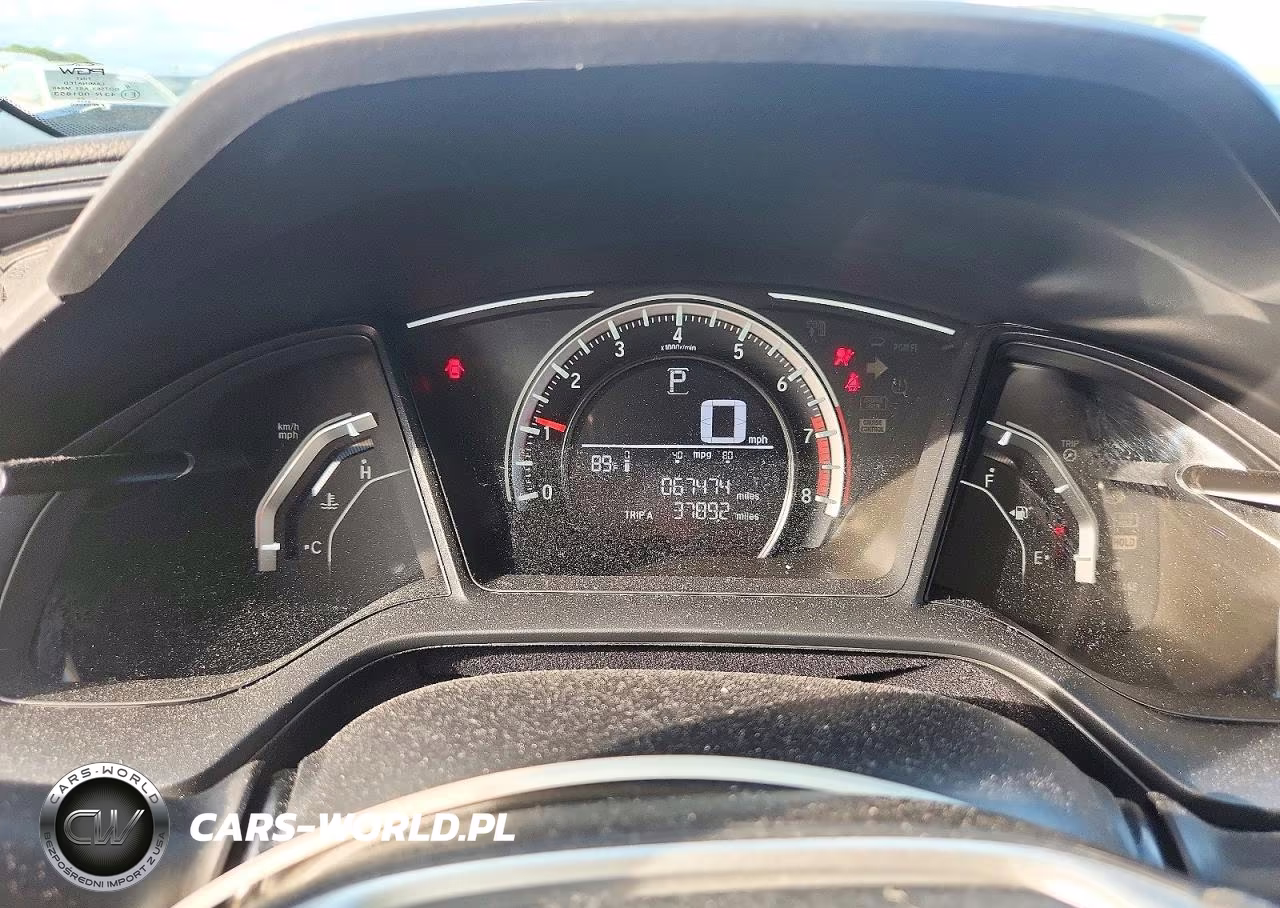 2018 Honda Civic Lx VIN:19XFC2F53JE044096 - 9