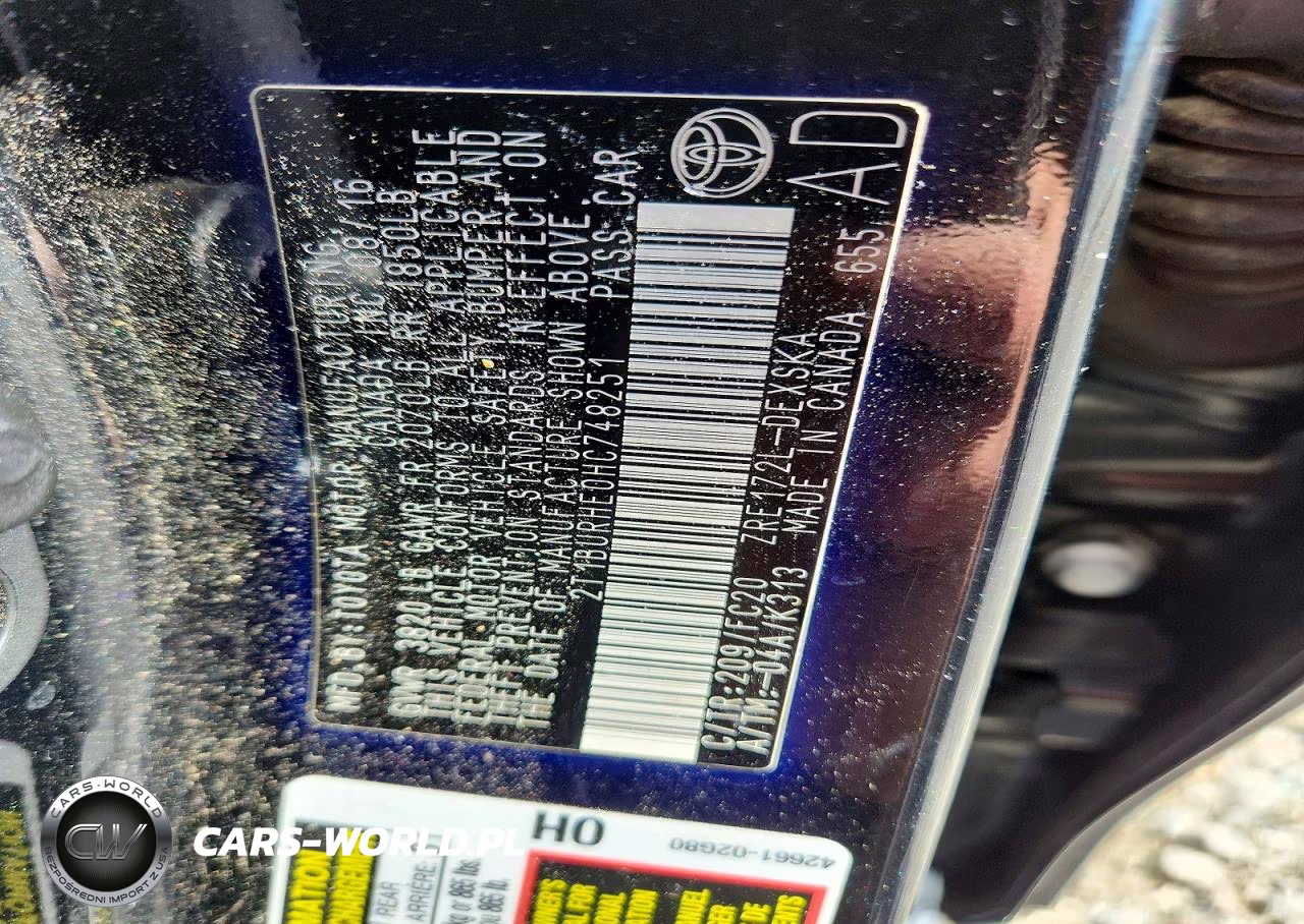 2017 Toyota Corolla Se VIN:2T1BURHE0HC748251 - 12