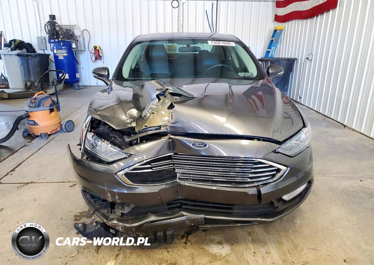 2017 Ford Fusion Se VIN:3FA6P0HD8HR214135 - 5