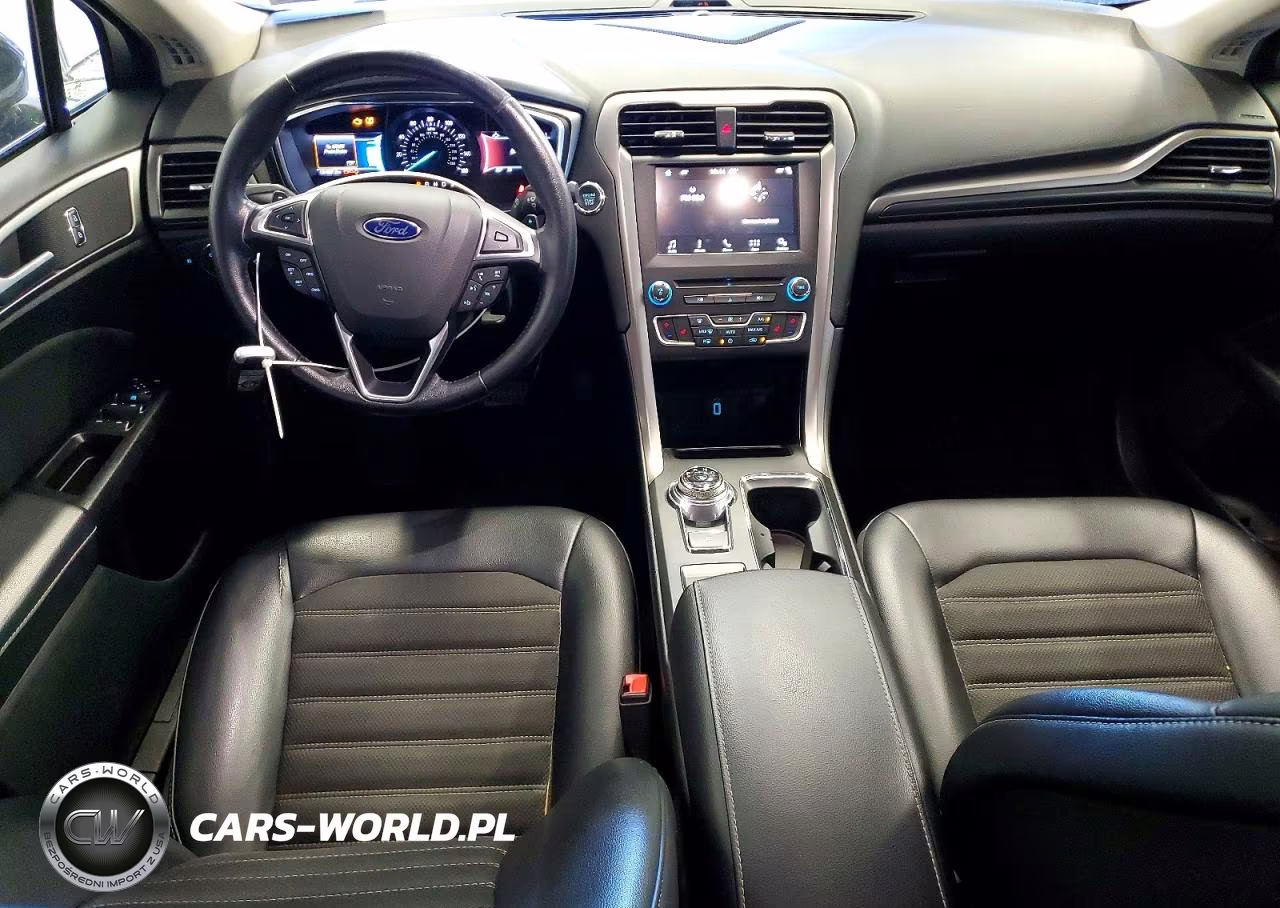 2017 Ford Fusion Se VIN:3FA6P0HD8HR214135 - 8