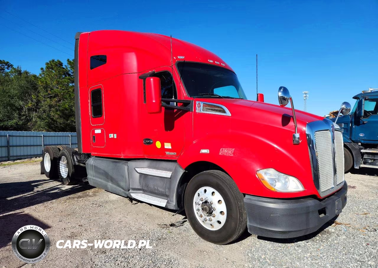 2015 Kenworth T680 Semi Truck VIN:1XKYDP9X6FJ422930 - 4