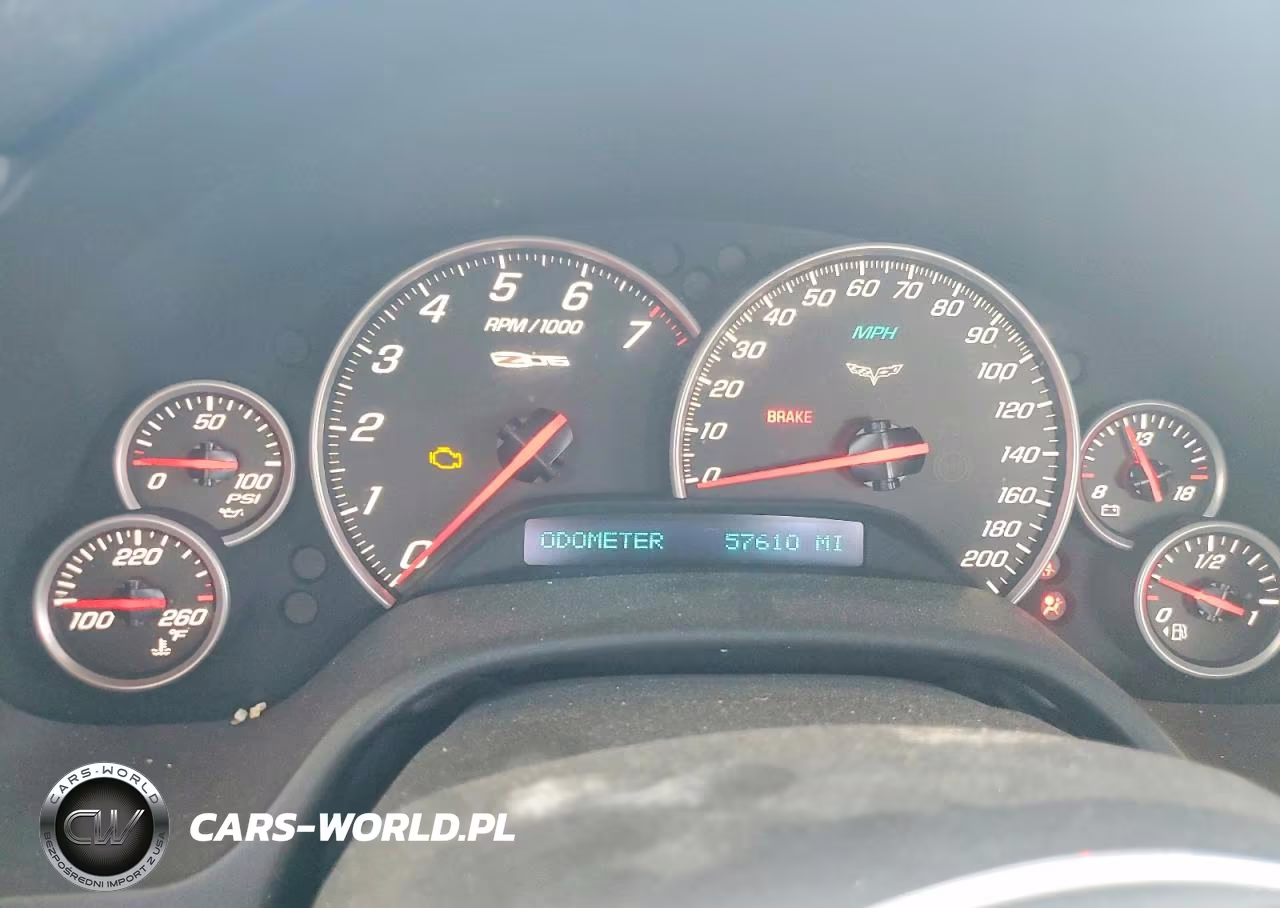 2008 Chevrolet Corvette Z06 VIN:1G1YY26E685110035 - 9
