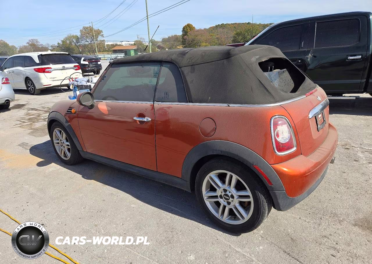 2011 Mini Cooper VIN:WMWZN3C53BT133061 - 2