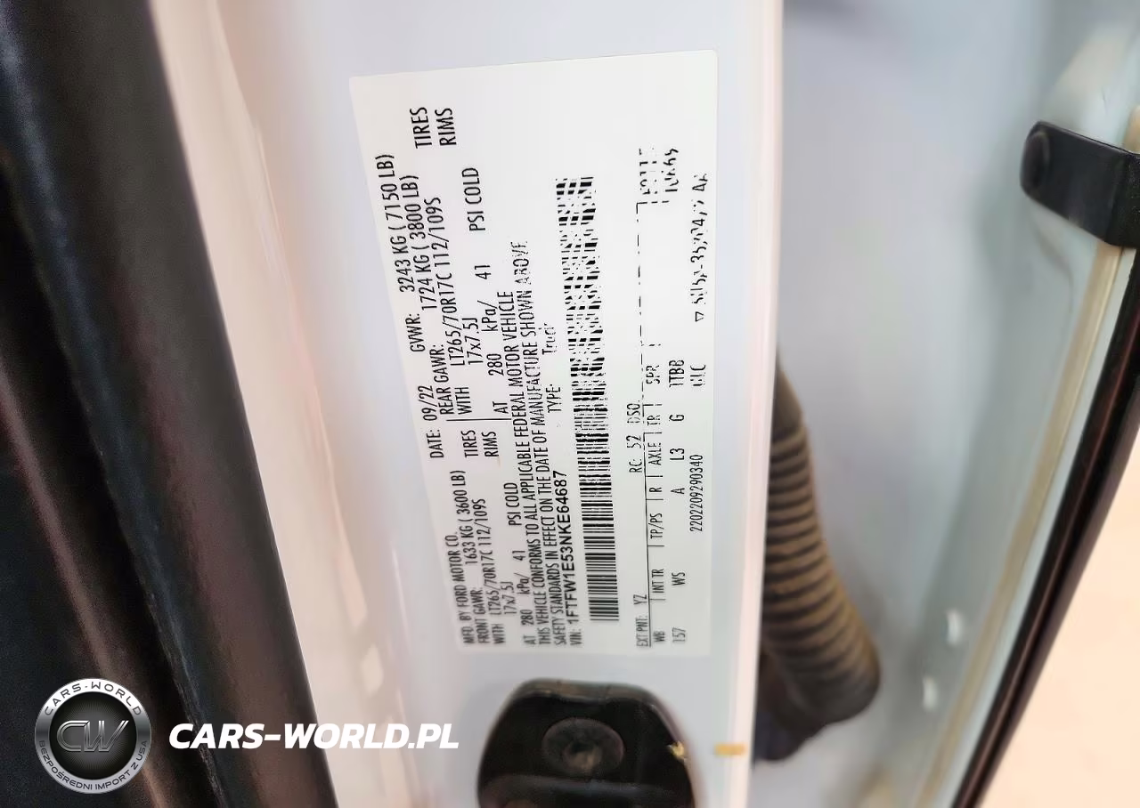 2022 Ford F150 Supercrew VIN:1FTFW1E53NKE64687 - 12