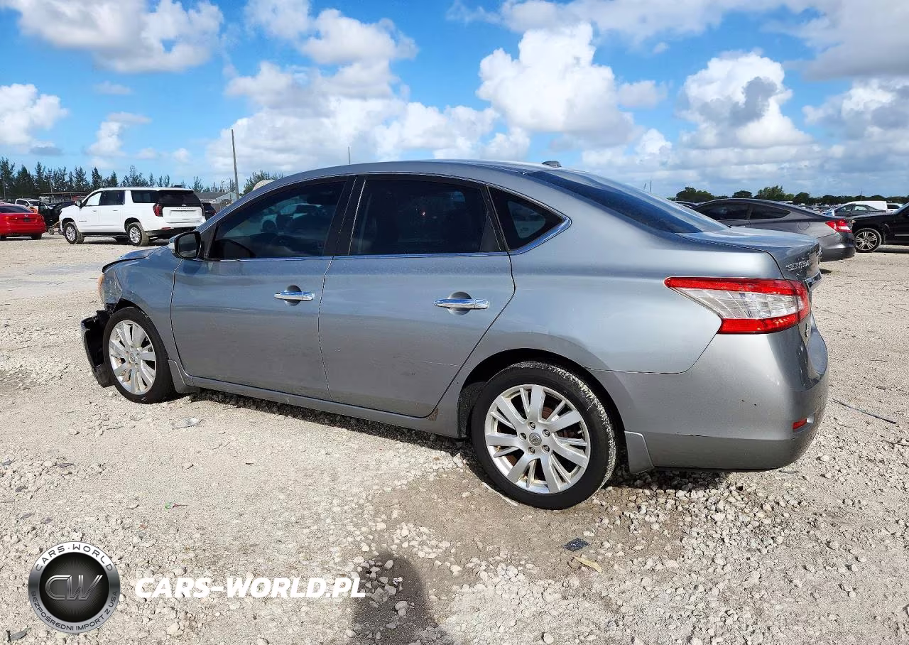 2013 Nissan Sentra Sl VIN:3N1AB7AP1DL647196 - 2