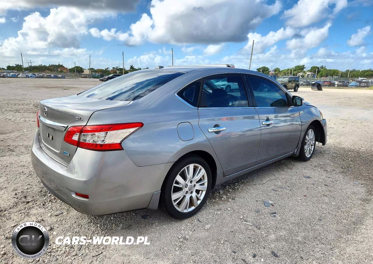 2013 Nissan Sentra Sl VIN:3N1AB7AP1DL647196 - 3