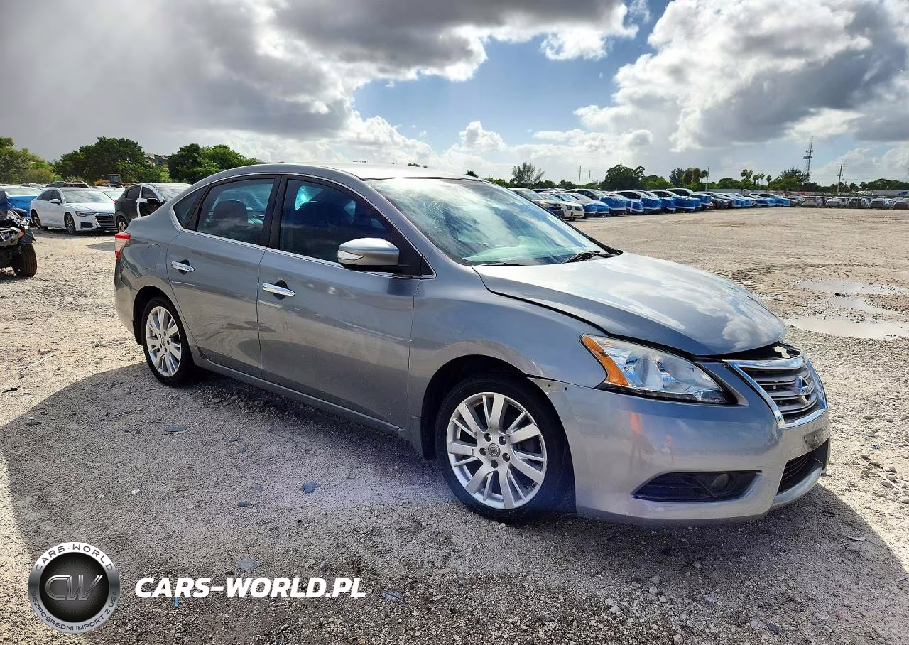 2013 Nissan Sentra Sl VIN:3N1AB7AP1DL647196 - 4