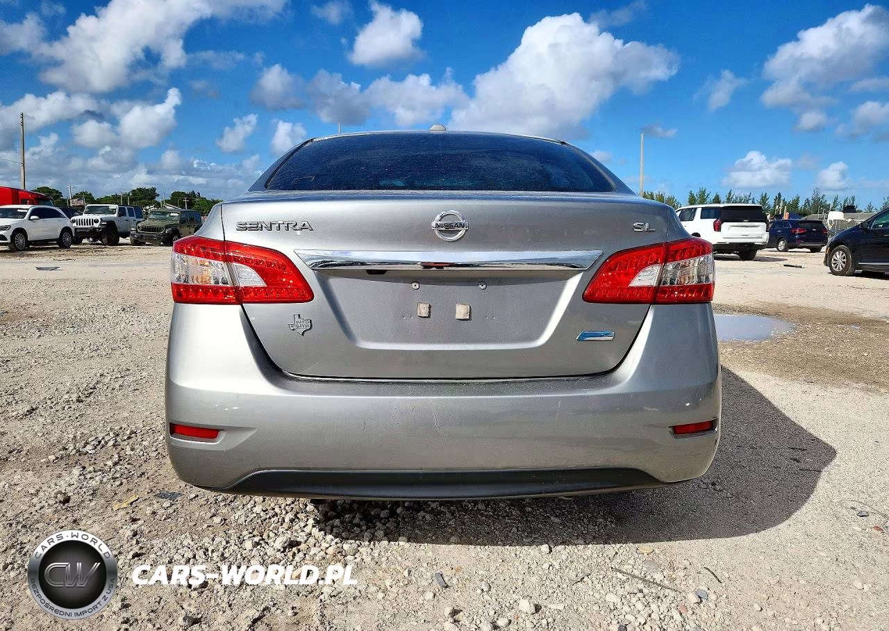 2013 Nissan Sentra Sl VIN:3N1AB7AP1DL647196 - 6
