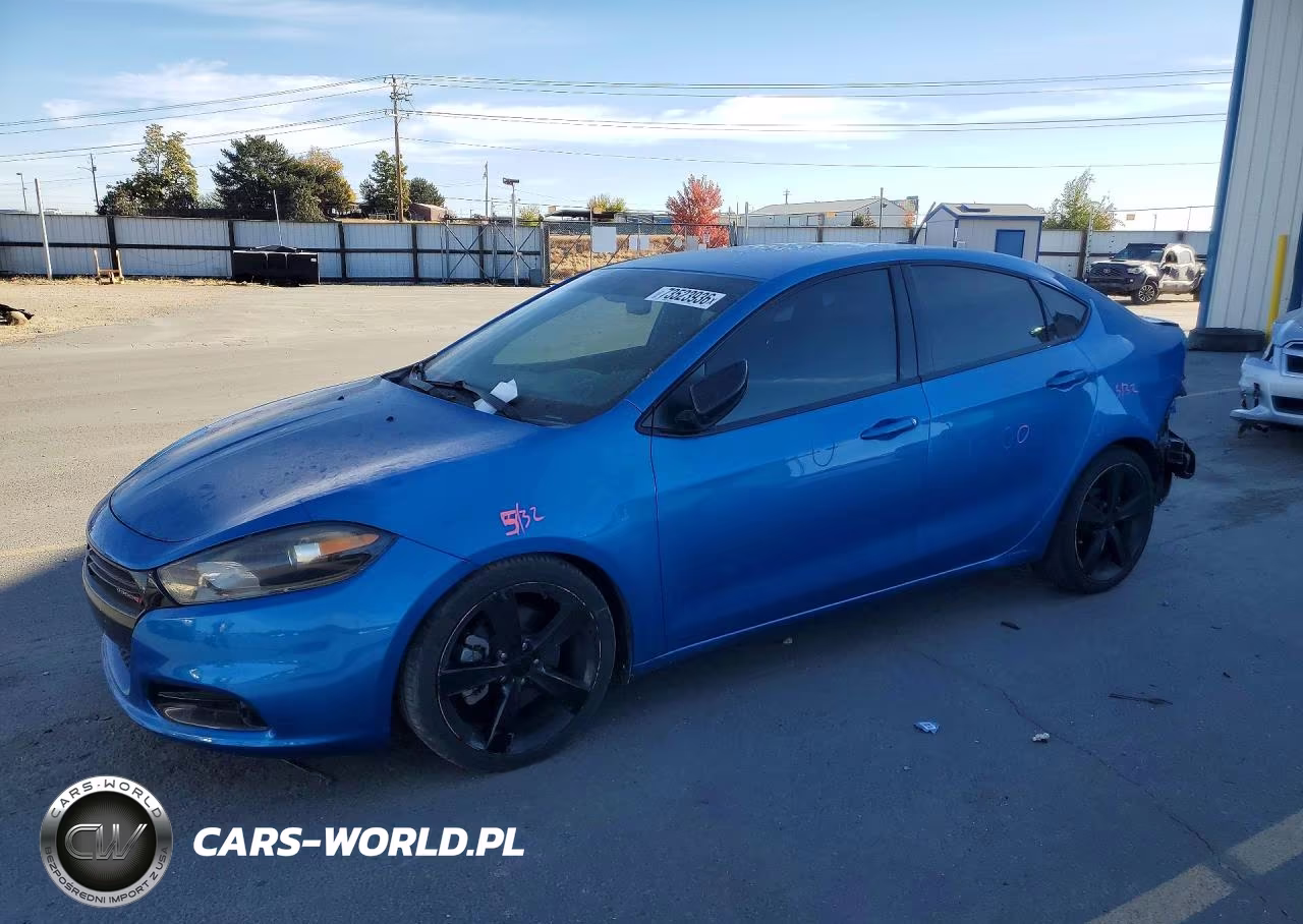 2016 Dodge Dart Sxt VIN:1C3CDFBB8GD578793 - 1