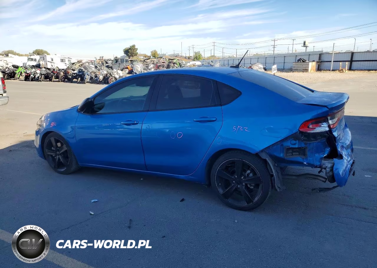 2016 Dodge Dart Sxt VIN:1C3CDFBB8GD578793 - 2