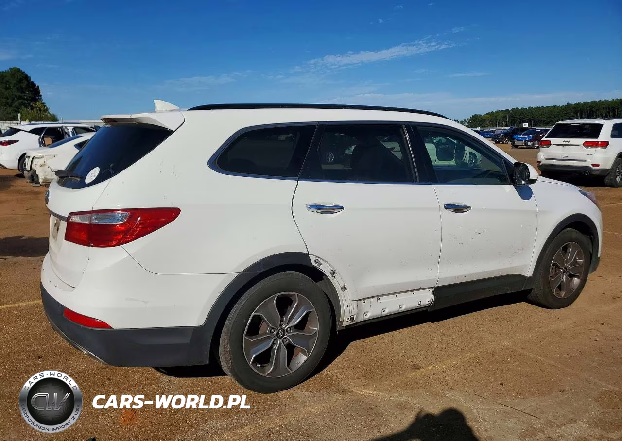 2016 Hyundai Santa Fe Se VIN:KM8SM4HF1GU161856 - 3
