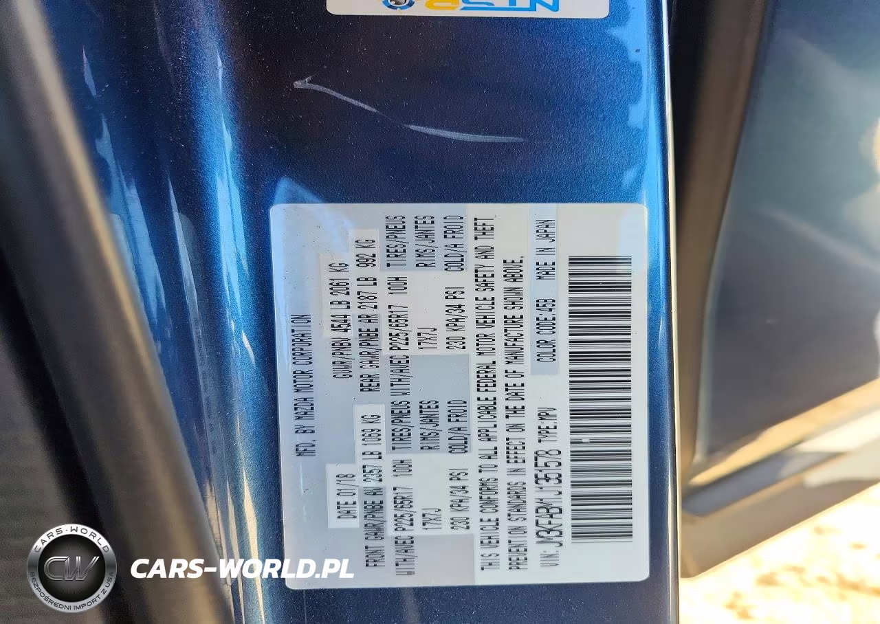 2018 Mazda Cx-5 Sport VIN:JM3KFABM1J1351578 - 13