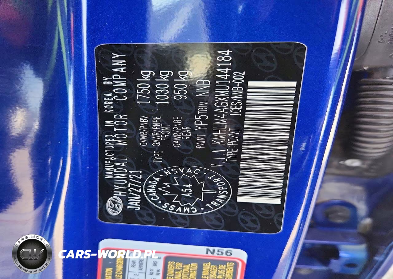 2021 Hyundai Elantra Sel VIN:KMHLM4AGXMU144184 - 12