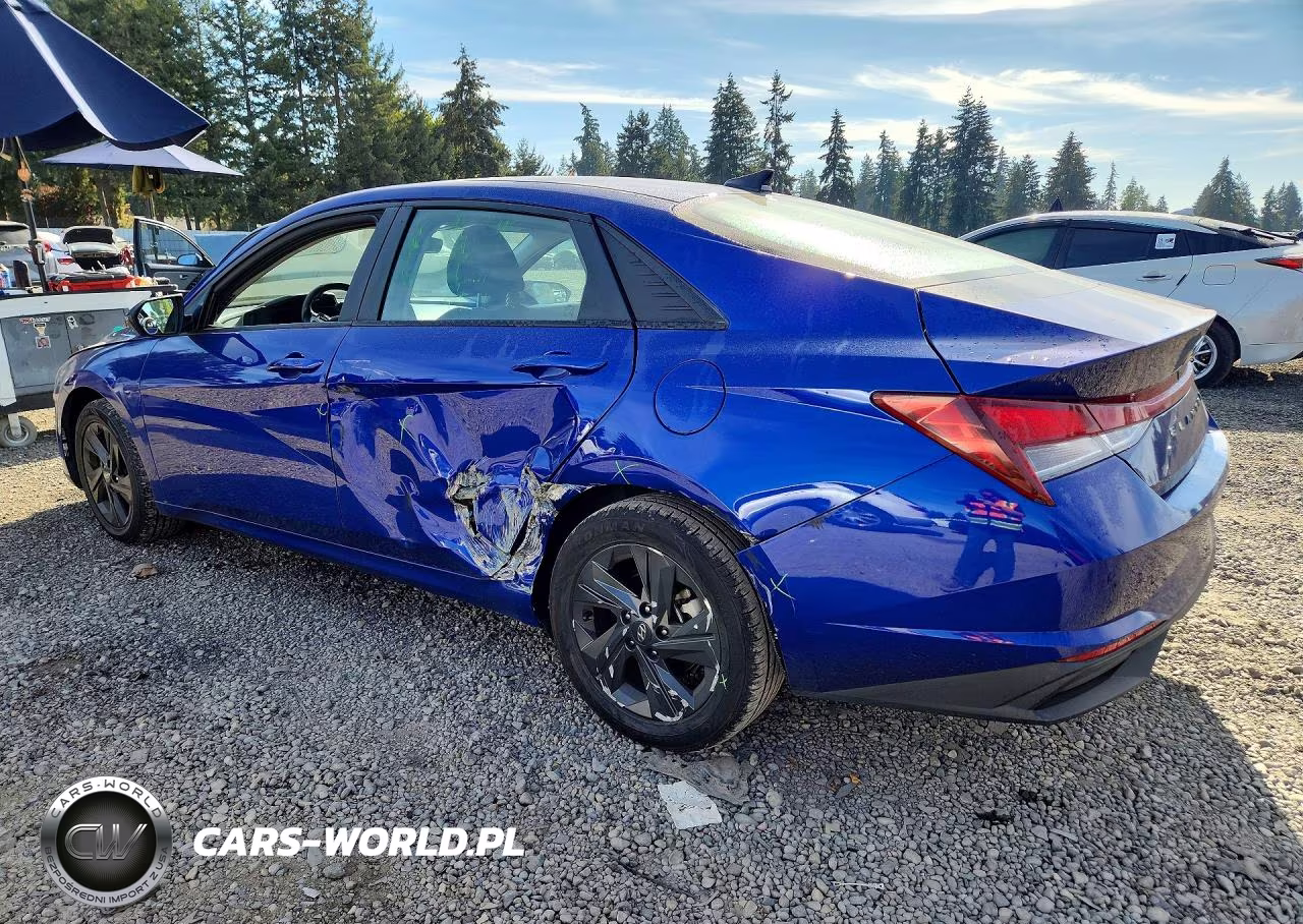 2021 Hyundai Elantra Sel VIN:KMHLM4AGXMU144184 - 2