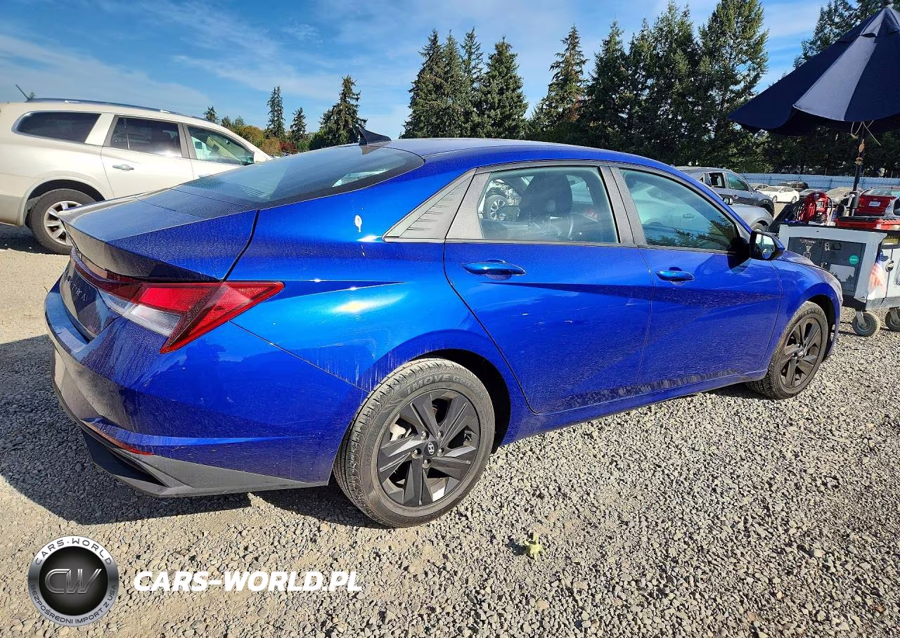 2021 Hyundai Elantra Sel VIN:KMHLM4AGXMU144184 - 3