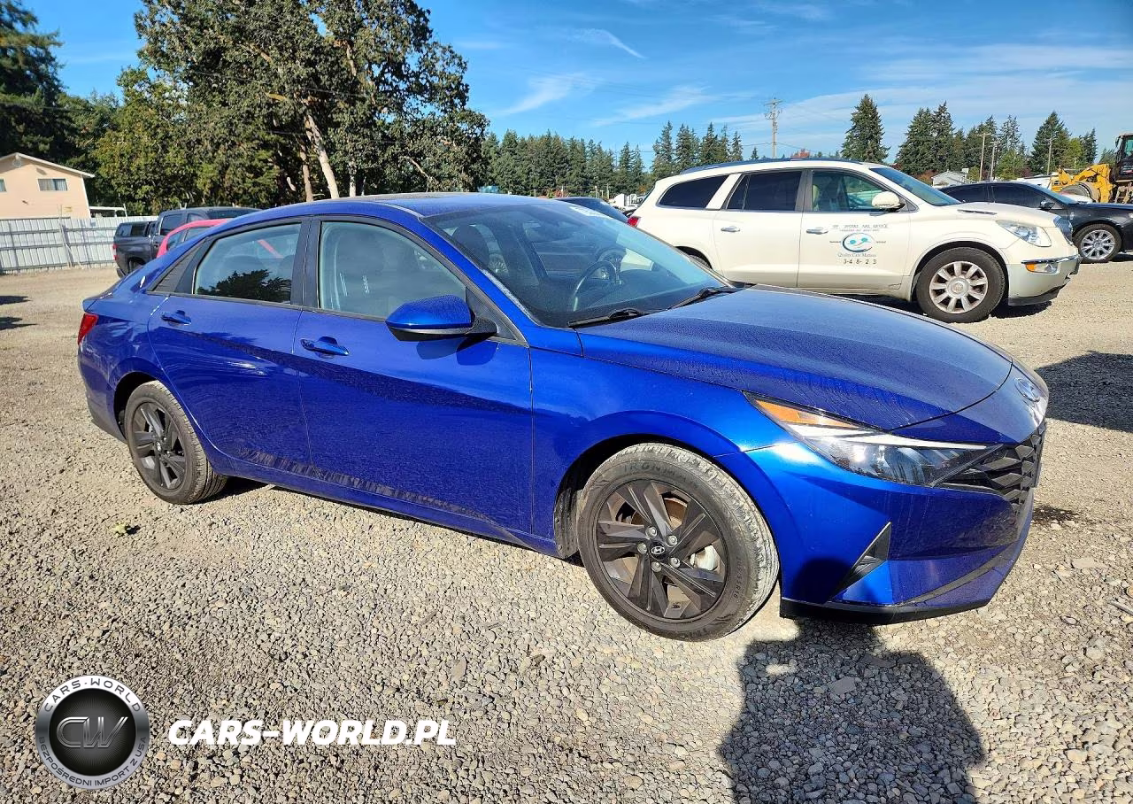 2021 Hyundai Elantra Sel VIN:KMHLM4AGXMU144184 - 4
