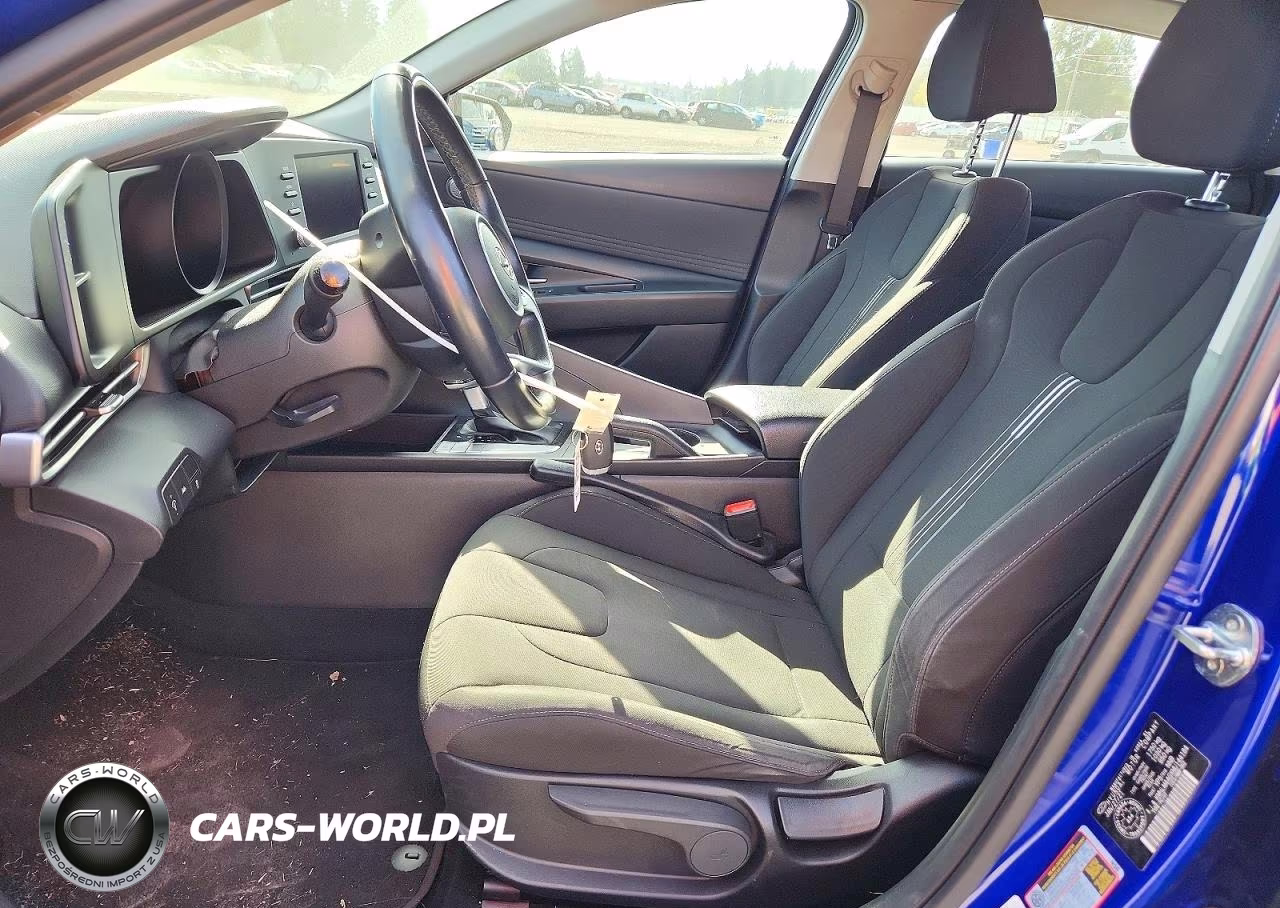 2021 Hyundai Elantra Sel VIN:KMHLM4AGXMU144184 - 7