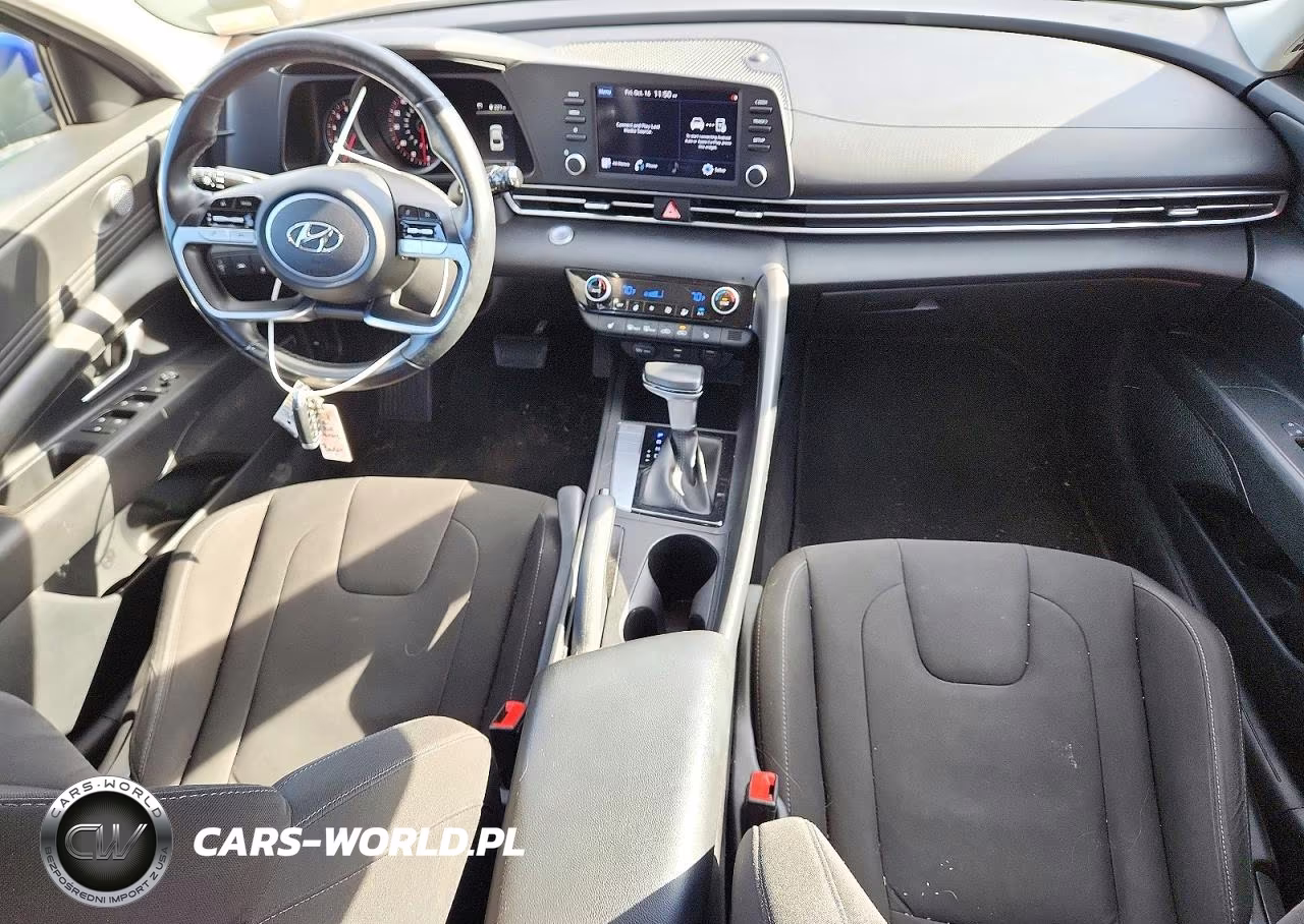 2021 Hyundai Elantra Sel VIN:KMHLM4AGXMU144184 - 8