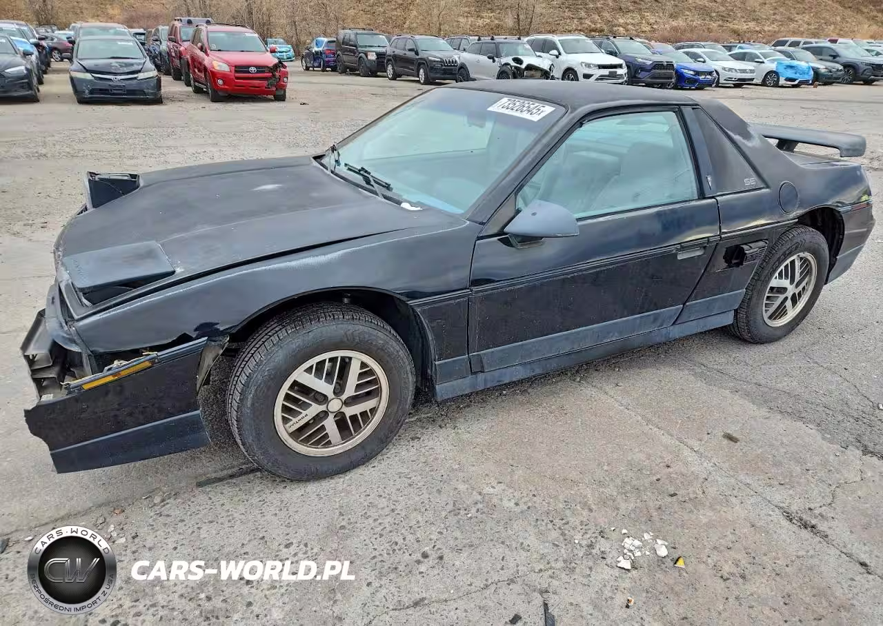1986 Pontiac Fiero Se