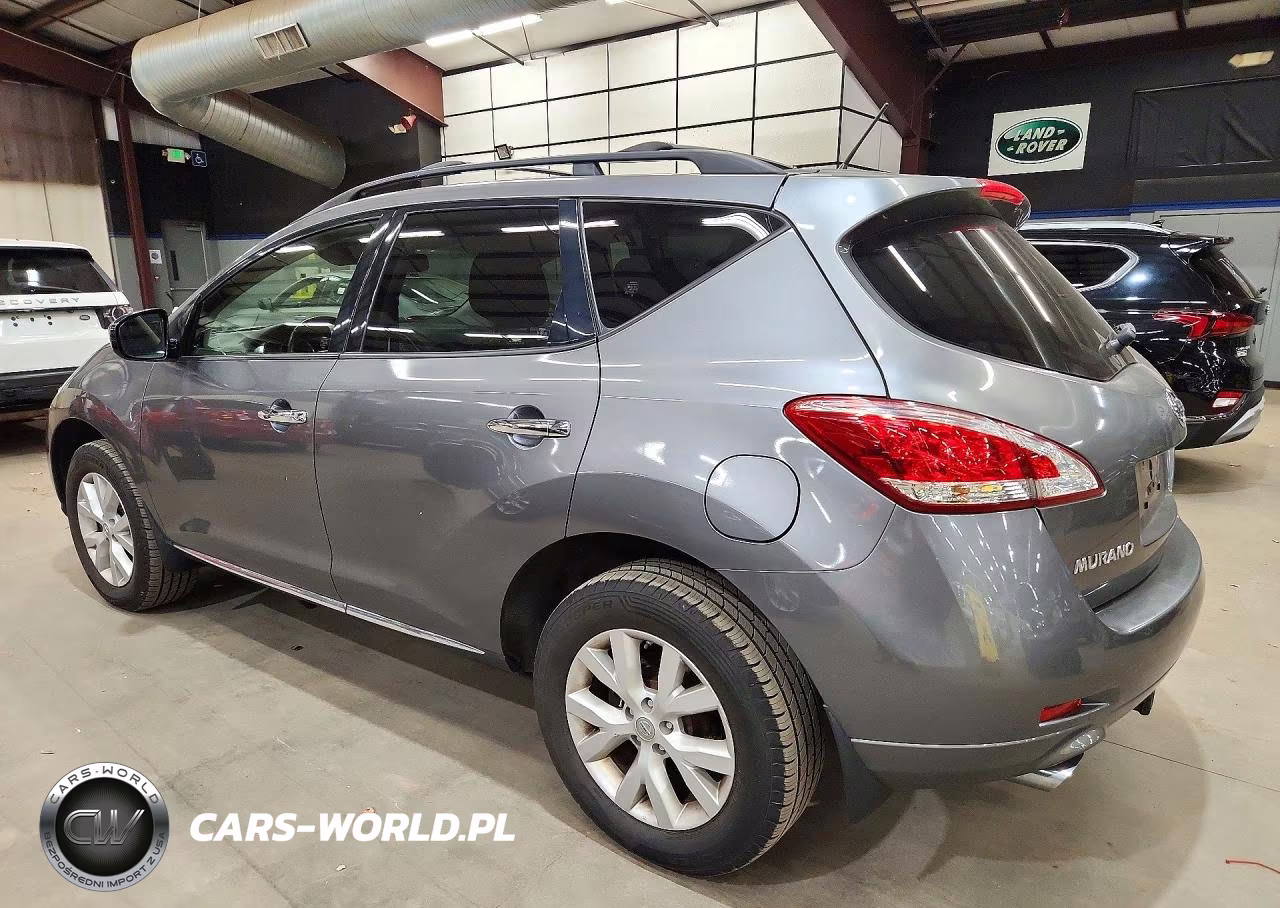 2014 Nissan Murano Sl VIN:JN8AZ1MW8EW529509 - 2