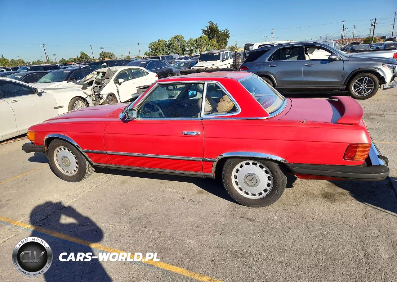 1985 Mercedes-Benz 380 Sl VIN:WDBBA45C5FA019340 - 2