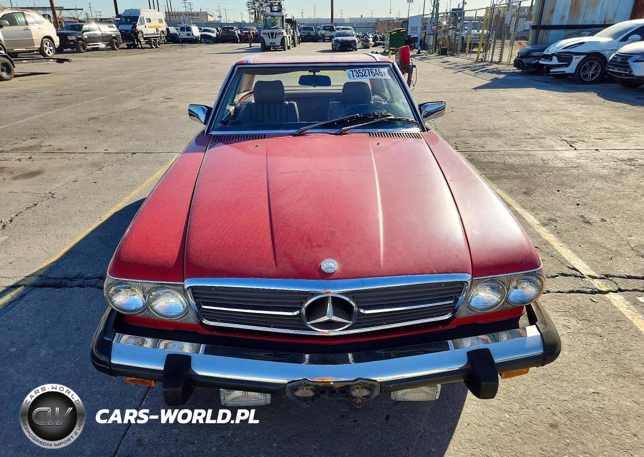 1985 Mercedes-Benz 380 Sl VIN:WDBBA45C5FA019340 - 5