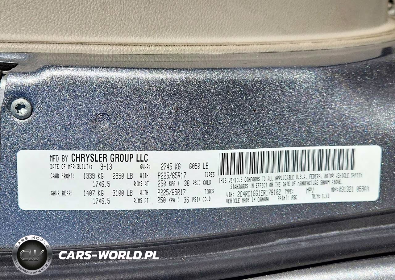 2014 Chrysler Town & Country Limited VIN:2C4RC1GG1ER178102 - 14