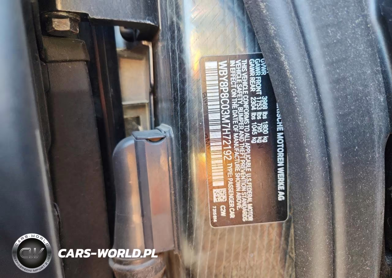 2021 BMW I3 S Rex VIN:WBY8P8C03M7H72192 - 12