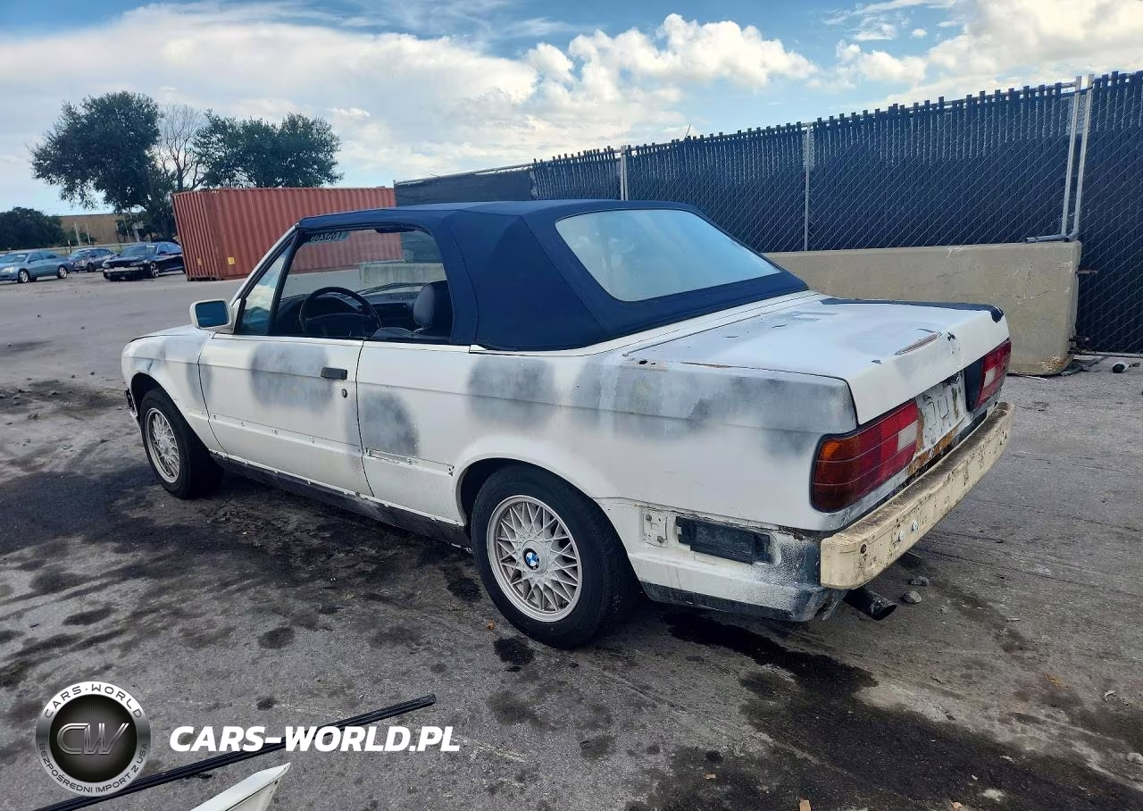 1991 BMW 325 Ic Automatic VIN:WBABB2314MEC26344 - 2