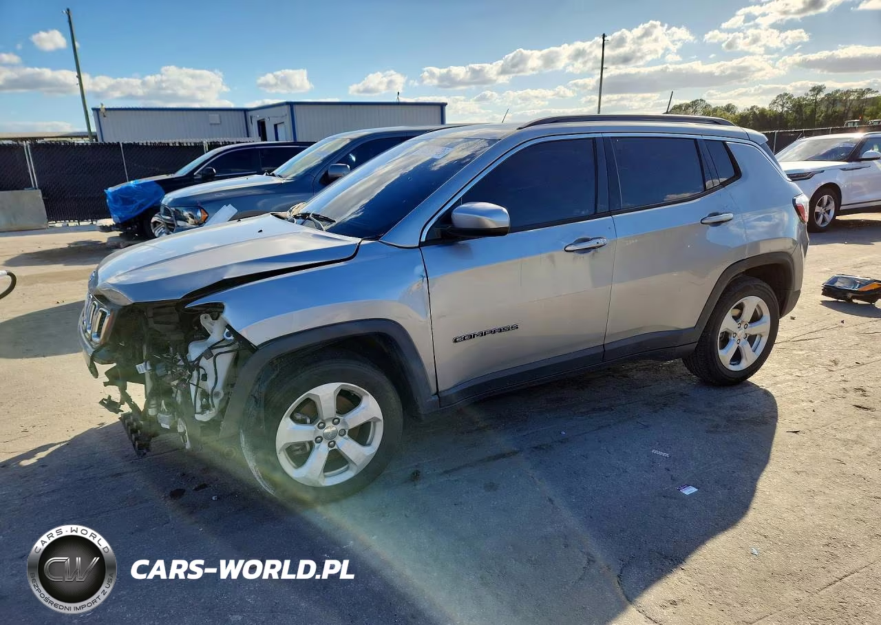 2021 Jeep Compass Latitude VIN:3C4NJCBBXMT509962 - 1
