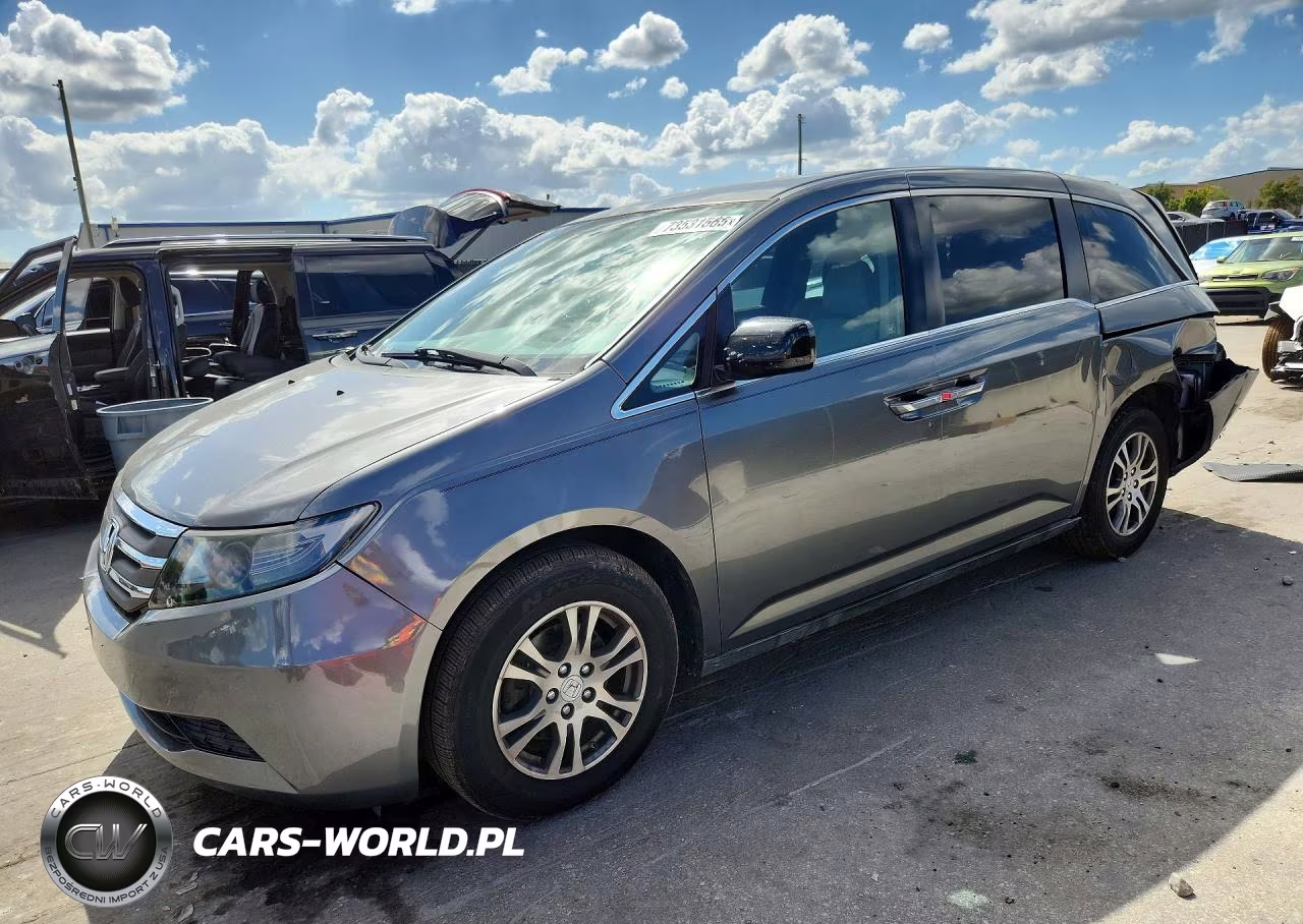 2012 Honda Odyssey Ex VIN:5FNRL5H43CB106869 - 1