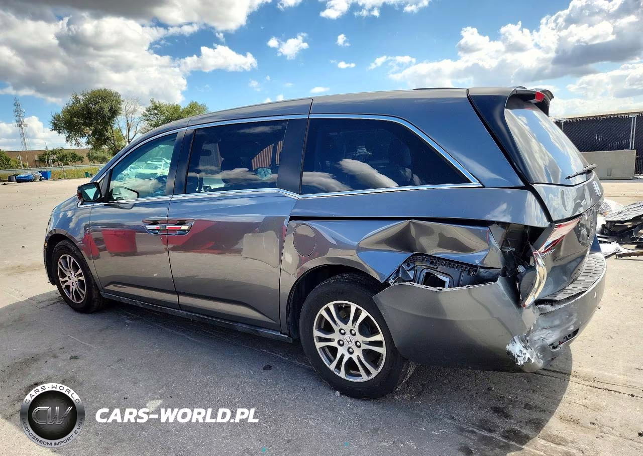 2012 Honda Odyssey Ex VIN:5FNRL5H43CB106869 - 2