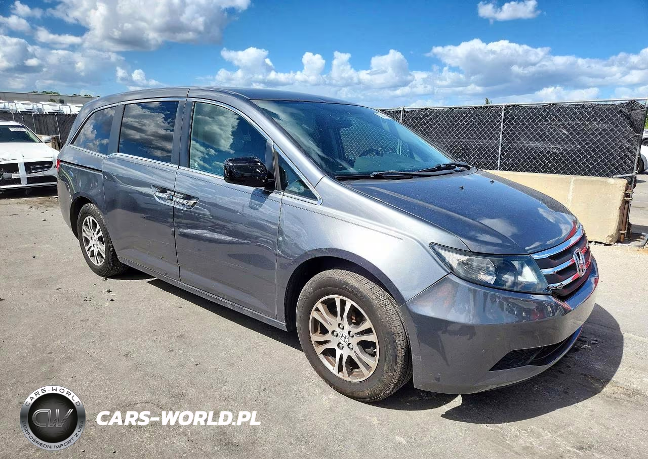 2012 Honda Odyssey Ex VIN:5FNRL5H43CB106869 - 4