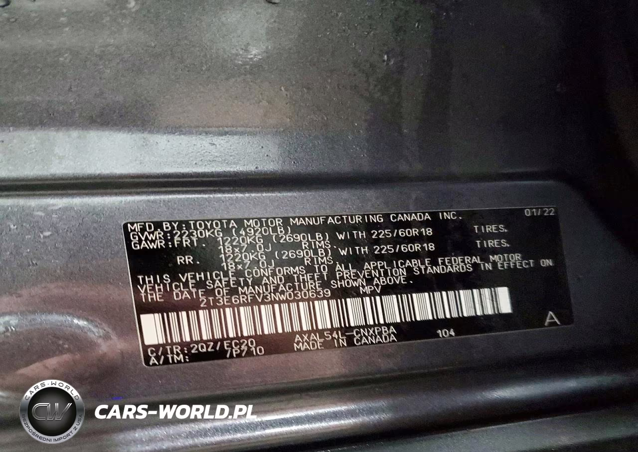 2022 Toyota Rav4 Xse VIN:2T3E6RFV3NW030639 - 13